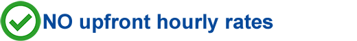 Upfront Hourly Rates